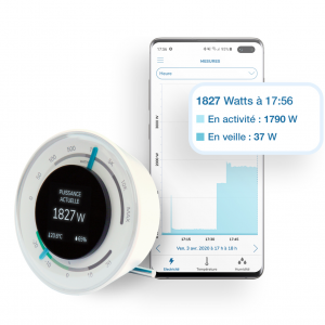 Le temps réel avec Ecojoko, sur l'assistant et dans l'application. 