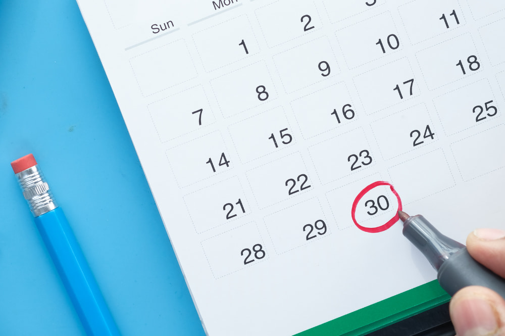 calendrier jour offre tempo
