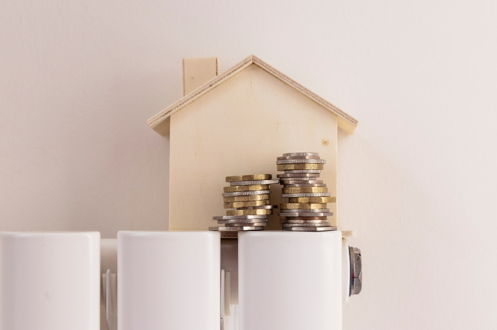 Économie de chauffage pour une maison