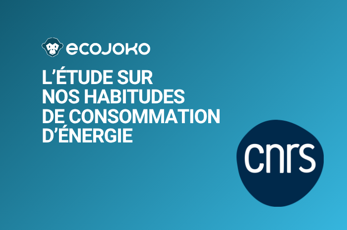 L’étude du CNRS sur nos habitudes de consommation d'énergie