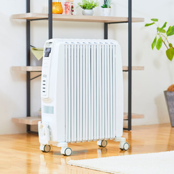 Radiateur à bain d'huile dans un salon